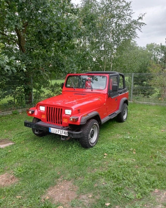 Jeep Wrangler cena 70000 przebieg: 160000, rok produkcji 1995 z Łuków małe 37